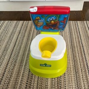 Sesame Street potty training toilet